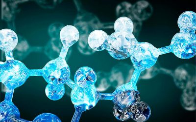 La molécula de ácido hialurónico